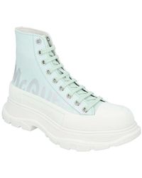 McQueen - Calfskin Tread Slick Boot, Never Worn (Authentic Pre- Loved) - Lyst