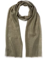 Brunello Cucinelli - Cashmere & Silk-Blend Scarf - Lyst