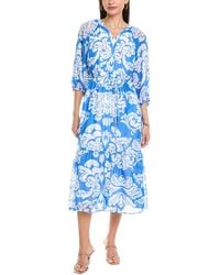 Julia Jordan - Chiffon Midi Dress - Lyst