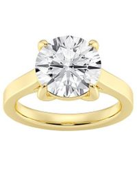 Lab Grown Diamonds - 14K 7.00 Ct. Tw. Lab-Grown Diamond Solitaire Engagement Ring - Lyst