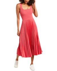theory nilimary prosecco midi dress