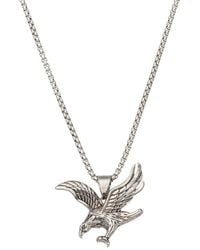 Eye Candy LA - The Bold Collection Titanium Flying Eagle Pendant Necklace - Lyst