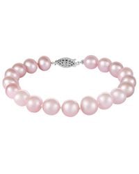 Splendid - Silver 8-9mm Pearl Bracelet - Lyst