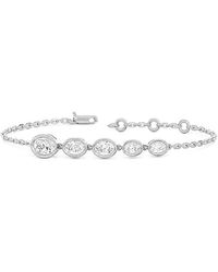 Lab Grown Diamonds - 14K 1.65 Ct. Tw. Lab-Grown Diamond Tennis Bracelet - Lyst