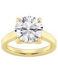 Lab Grown Diamonds - 14K 4.00 Ct. Tw. Lab-Grown Diamond Solitaire Engagement Ring - Lyst