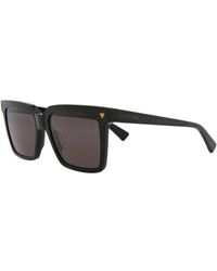Bottega Veneta - Bv1254S 55Mm Sunglasses - Lyst
