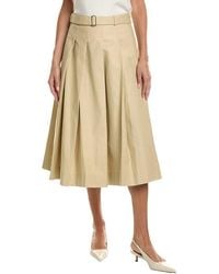 Officine Generale - Officine Generale Kenia Twill Skirt - Lyst