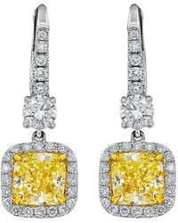 Diana M. Jewels - Fine Jewelry 18k 4.01 Ct. Tw. Diamond Earrings - Lyst