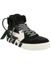 Off-White c/o Virgil Abloh - Off-whitetm High Top Vulcanized Leather Sneaker - Lyst