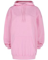 Balenciaga - Oversized Logo Hoodie - Lyst