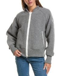 Canada Goose - Sierra Fleece Label Wool-Blend Bomber Jacket - Lyst