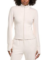 Vintage Havana - Cloud Fleece Slim Fit Zip-up Jacket - Lyst