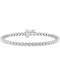 Lab Grown Diamonds - 14K 2.00 Ct. Tw. Lab Grown Diamond Tennis Bracelet - Lyst
