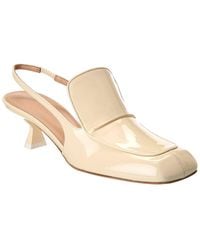 Sportmax - Lazzaro Patent Slingback Pump - Lyst