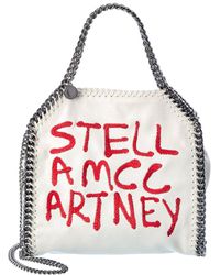 Stella McCartney Ed Curtis Mini Falabella Bag - Natural