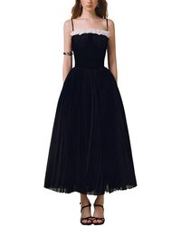 Amanda Royal - Midi Dress - Lyst
