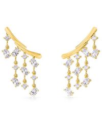 Lab Grown Diamonds - 14K 2.90 Ct. Tw. Lab-Grown Diamond Dangle Earrings - Lyst