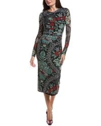 Tahari - The Delilah Mesh Dress - Lyst