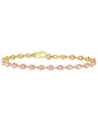 Lab Grown Diamonds - 14K 3.68 Ct. Tw. Lab-Grown Diamond Tennis Bracelet - Lyst