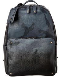 Valentino Leather Backpack - Gray