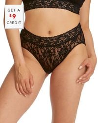 Hanky Panky - Signature Lace French Brief With $9 Credit - Lyst