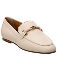 Tod's - Chain-link Leather Loafer - Lyst