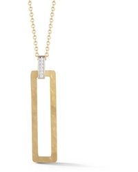 Reiss - 14K 0.04 Ct. Tw. Diamond Necklace - Lyst