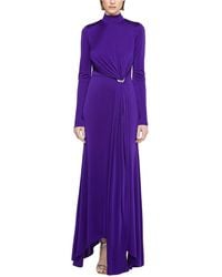 Halston - Mya Jersey Dress - Lyst