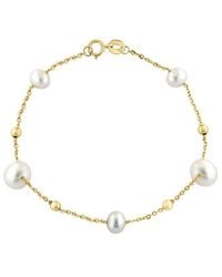 Effy Fine Jewelry - 14K 5Mm, 7Mm Pearl Bracelet - Lyst