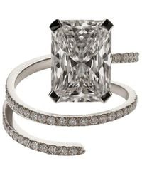 Prince Diamond & Jewelry - 14k 2.94 Ct. Tw. Lab-grown Diamond Wrap Ring - Lyst
