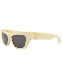 Bottega Veneta - Bv1177S 52Mm Sunglasses - Lyst