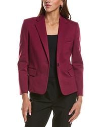 Theory - One-Button Slim Jacket - Lyst