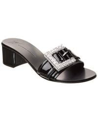 Giuseppe Zanotti - Miss Buckle 40 Patent Sandal - Lyst
