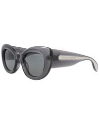 McQueen - Am0403S 52Mm Sunglasses - Lyst