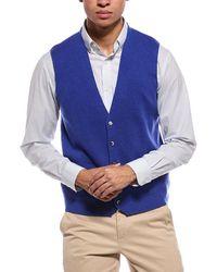 N.Peal Cashmere - Chelsea Cashmere Waistcoat - Lyst