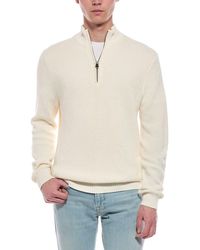 Faherty - Sunwashed 1/4-Zip Sweater - Lyst