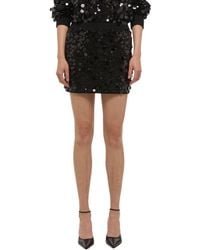 Helmut Lang - Paillette Mini Skirt - Lyst