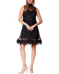 Julia Jordan - Mesh Sequin Dress - Lyst