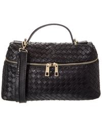 Isabella Rossetti - Quinn Hand-Woven Leather Crossbody - Lyst