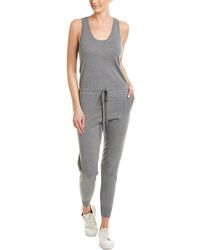 Stella McCartney Wool-jersey Jumpsuit Gray
