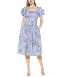 Alexia Admor - Jessi Midi Dress - Lyst