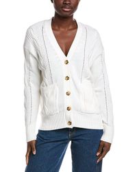 Minnie Rose - Cashmere-Blend Oversized Cardigan - Lyst
