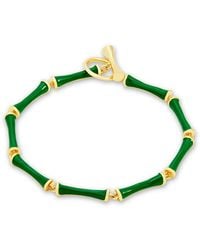Savvy Cie - 14K Plated Link Toggle Bracelet - Lyst