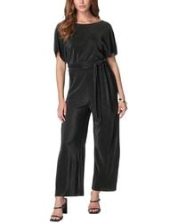 Bebe - Plisse Culotte Jumpsuit - Lyst