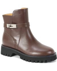 Tiffany & Fred Paris - Leather Bootie - Lyst