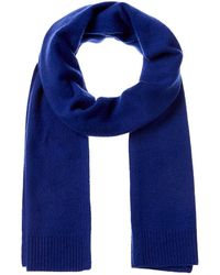 Qi - Cashmere Jersey Cashmere Scarf - Lyst