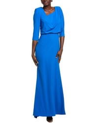 Badgley Mischka - Blouson Gown - Lyst