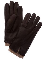 Vince - Handsewn Leather & Cashmere Gloves - Lyst