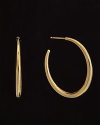 Italian Gold - 14k Graduated Hoops - Lyst
