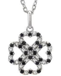 Gemstones - 0.43 Ct. Tw. Diamond & Topaz Necklace - Lyst